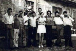 Jóvenes de los años 70