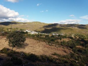 Vista del valle de La Tejera