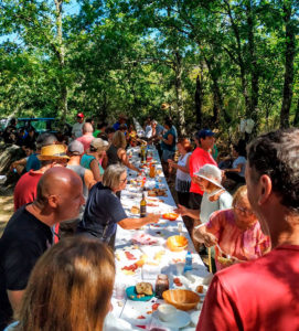 Almuerzo en la frontera con Villarino 2019