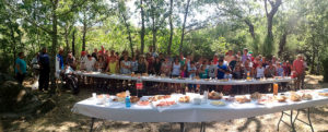 Almuerzo en la frontera con Villarino 2019
