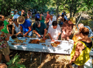 Almuerzo en la frontera con Villarino 2019